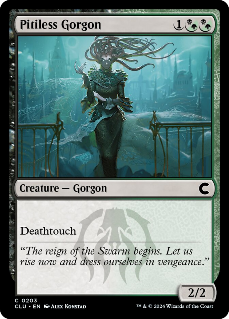 Pitiless Gorgon [Ravnica: Clue Edition] | Jack's On Queen