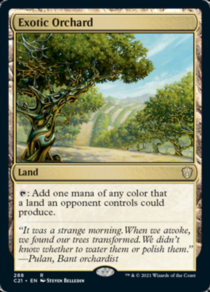 Exotic Orchard [Commander 2021] | Jack's On Queen