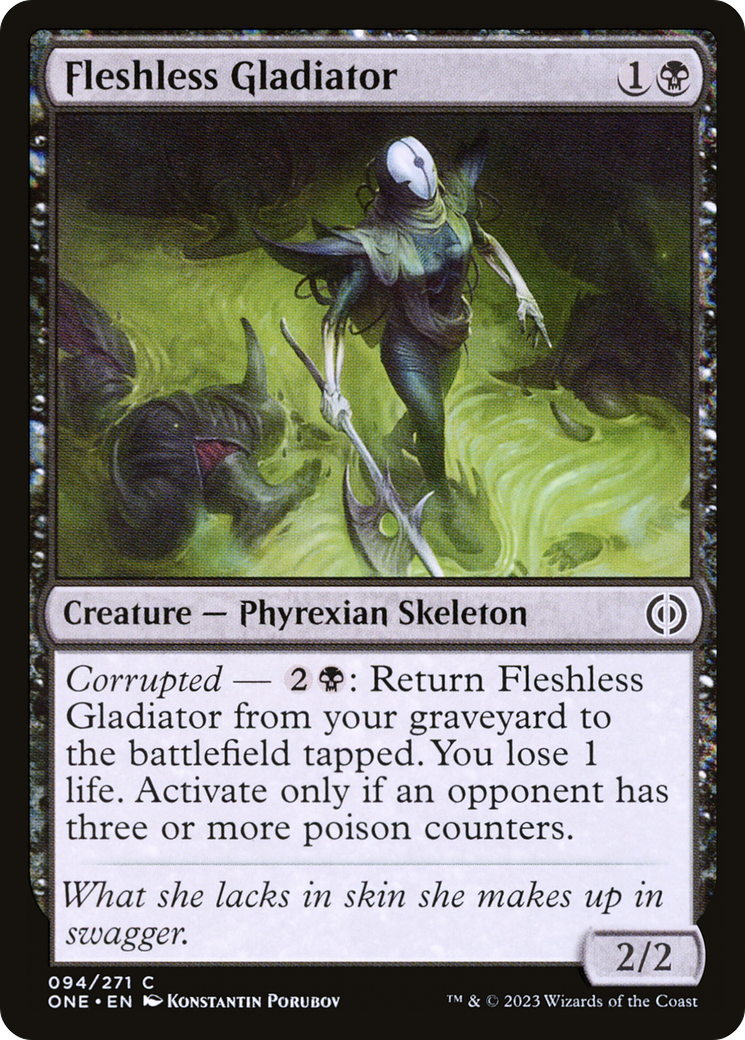 Fleshless Gladiator [Phyrexia: All Will Be One] | Jack's On Queen