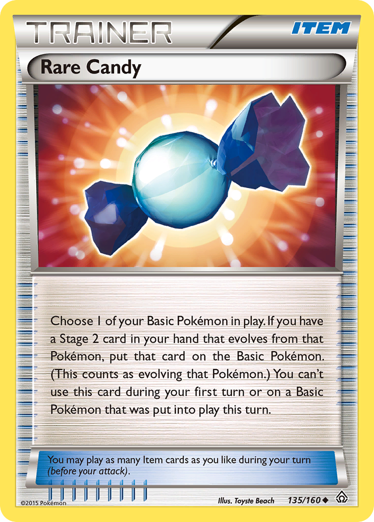 Rare Candy (135/160) [XY: Primal Clash] | Jack's On Queen