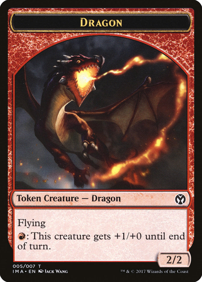 Dragon (005/007) [Iconic Masters Tokens] | Jack's On Queen