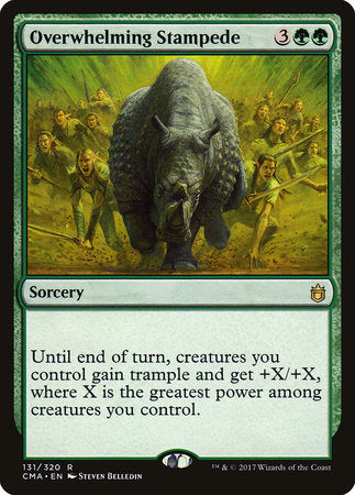 Overwhelming Stampede [Commander Anthology] | Jack's On Queen
