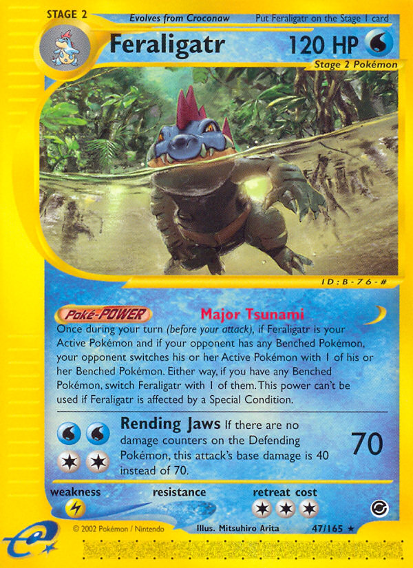 Feraligatr (47/165) [Expedition: Base Set] | Jack's On Queen