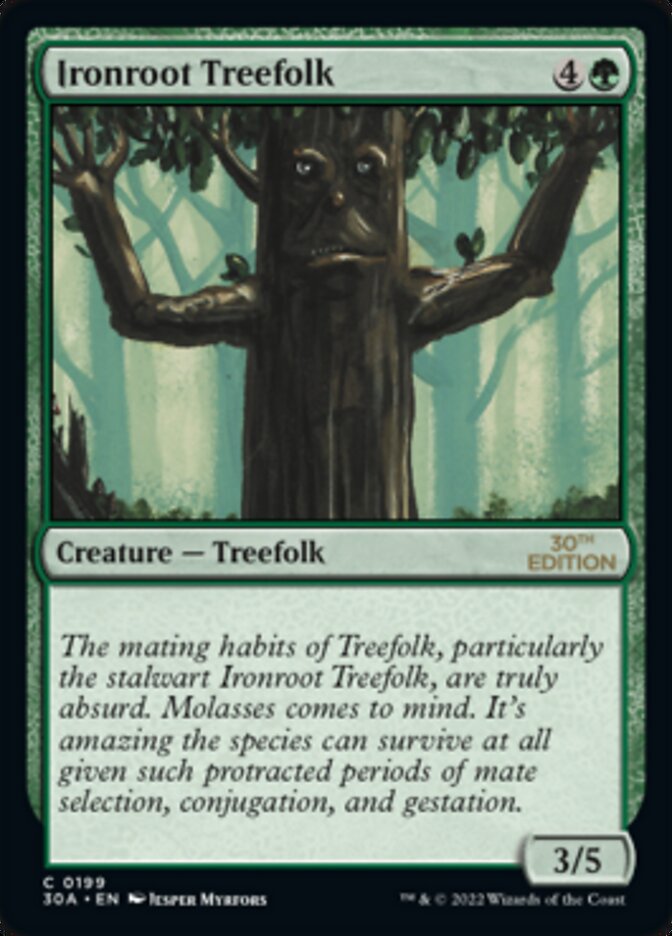 Ironroot Treefolk [30th Anniversary Edition] | Jack's On Queen