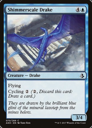 Shimmerscale Drake [Amonkhet] | Jack's On Queen