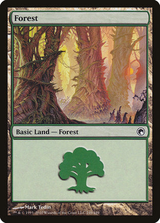 Forest (249) [Scars of Mirrodin] | Jack's On Queen