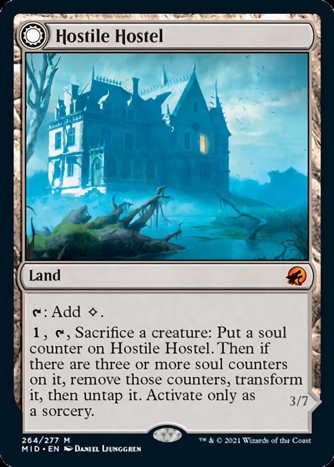 Hostile Hostel // Creeping Inn [Innistrad: Midnight Hunt] | Jack's On Queen