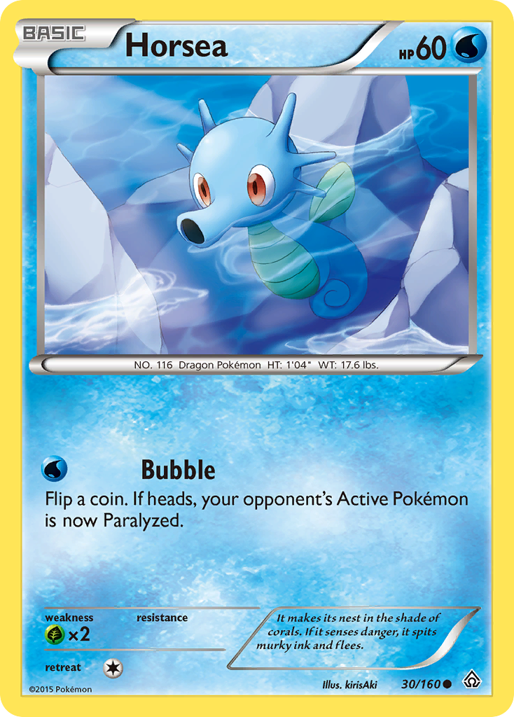 Horsea (30/160) [XY: Primal Clash] | Jack's On Queen