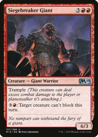 Siegebreaker Giant [Core Set 2019] | Jack's On Queen