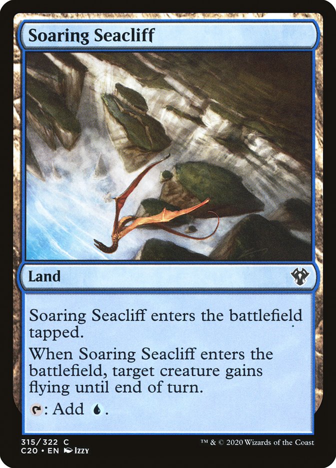 Soaring Seacliff [Commander 2020] | Jack's On Queen