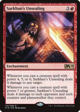 Sarkhan's Unsealing [Core Set 2019] | Jack's On Queen