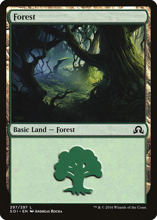 Forest (297) [Shadows over Innistrad] | Jack's On Queen