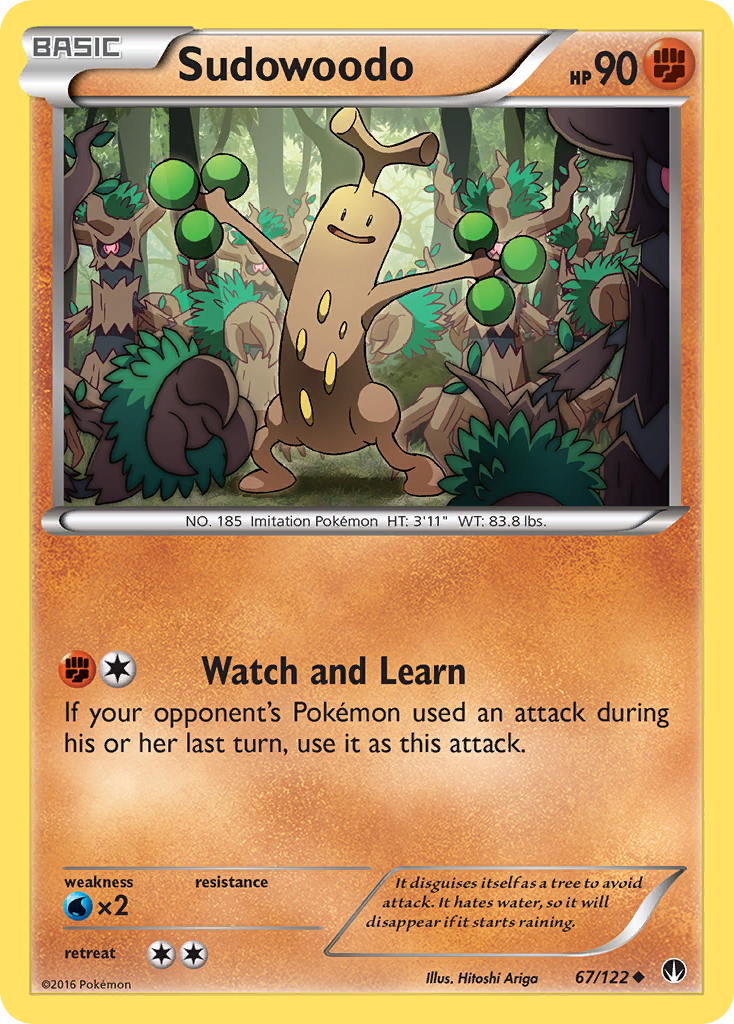 Sudowoodo (67/122) [XY: BREAKpoint] | Jack's On Queen