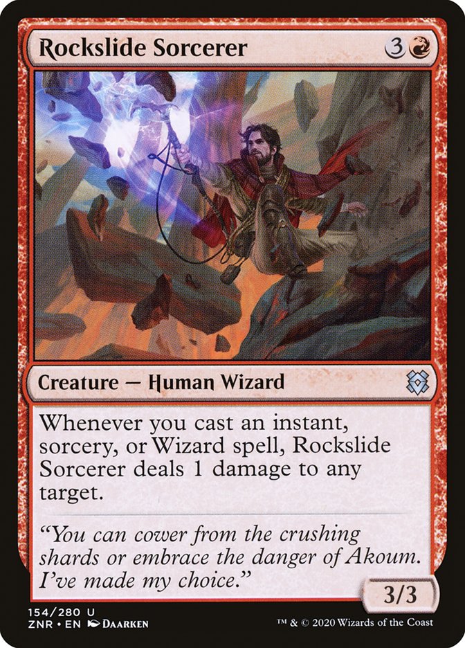 Rockslide Sorcerer [Zendikar Rising] | Jack's On Queen