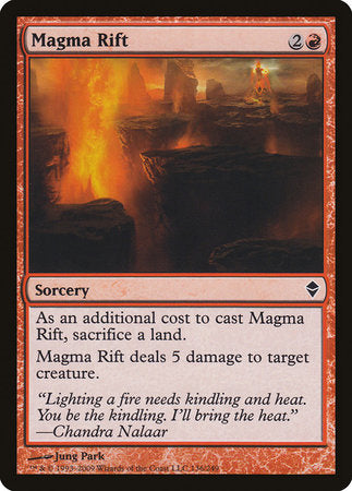 Magma Rift [Zendikar] | Jack's On Queen