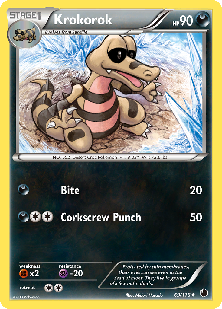 Krokorok (69/116) [Black & White: Plasma Freeze] | Jack's On Queen