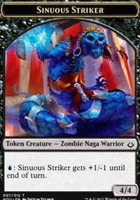 Sinuous Striker // Cat Double-sided Token [Hour of Devastation Tokens] | Jack's On Queen