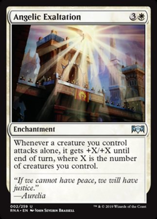 Angelic Exaltation [Ravnica Allegiance] | Jack's On Queen