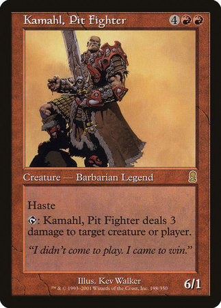 Kamahl, Pit Fighter [Odyssey] | Jack's On Queen