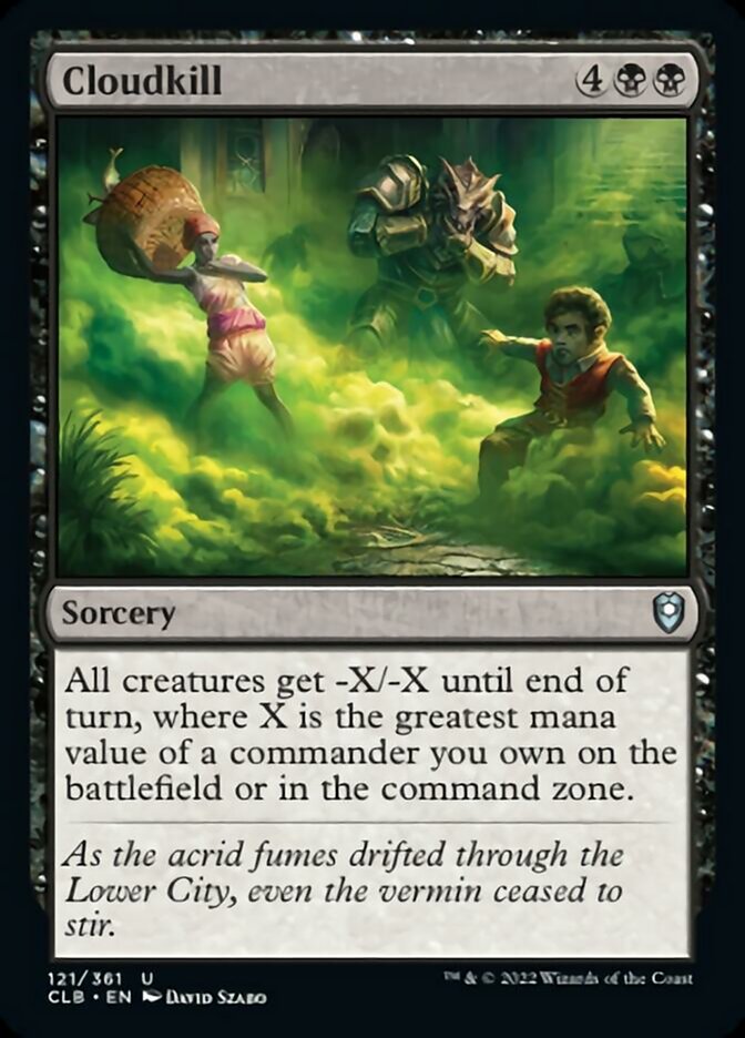 Cloudkill [Commander Legends: Battle for Baldur's Gate] | Jack's On Queen