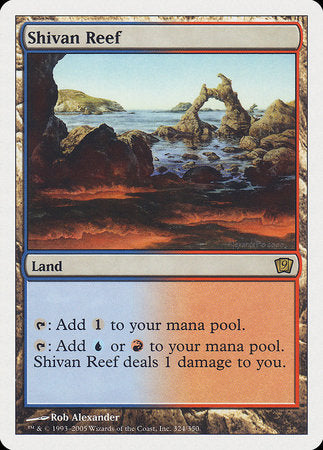 Shivan Reef [Ninth Edition] | Jack's On Queen