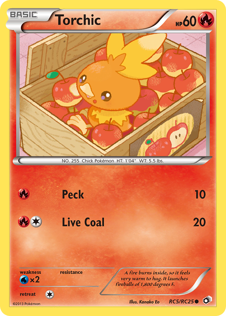 Torchic (RC5/RC25) [Black & White: Legendary Treasures] | Jack's On Queen