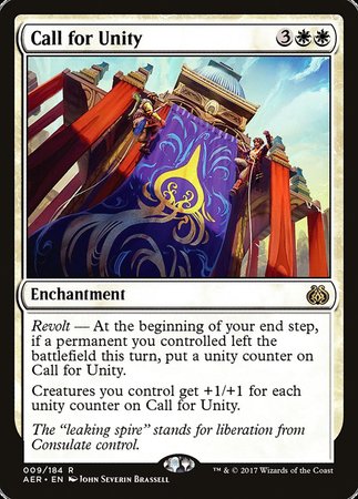 Call for Unity [Aether Revolt] | Jack's On Queen