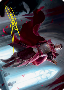 Markov Waltzer Art Card (Gold-Stamped Signature) [Innistrad: Crimson Vow Art Series] | Jack's On Queen