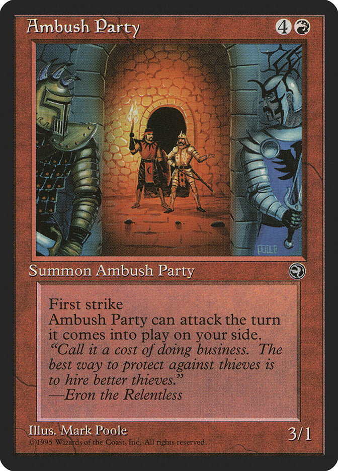 Ambush Party (Eron Flavor Text) [Homelands] | Jack's On Queen