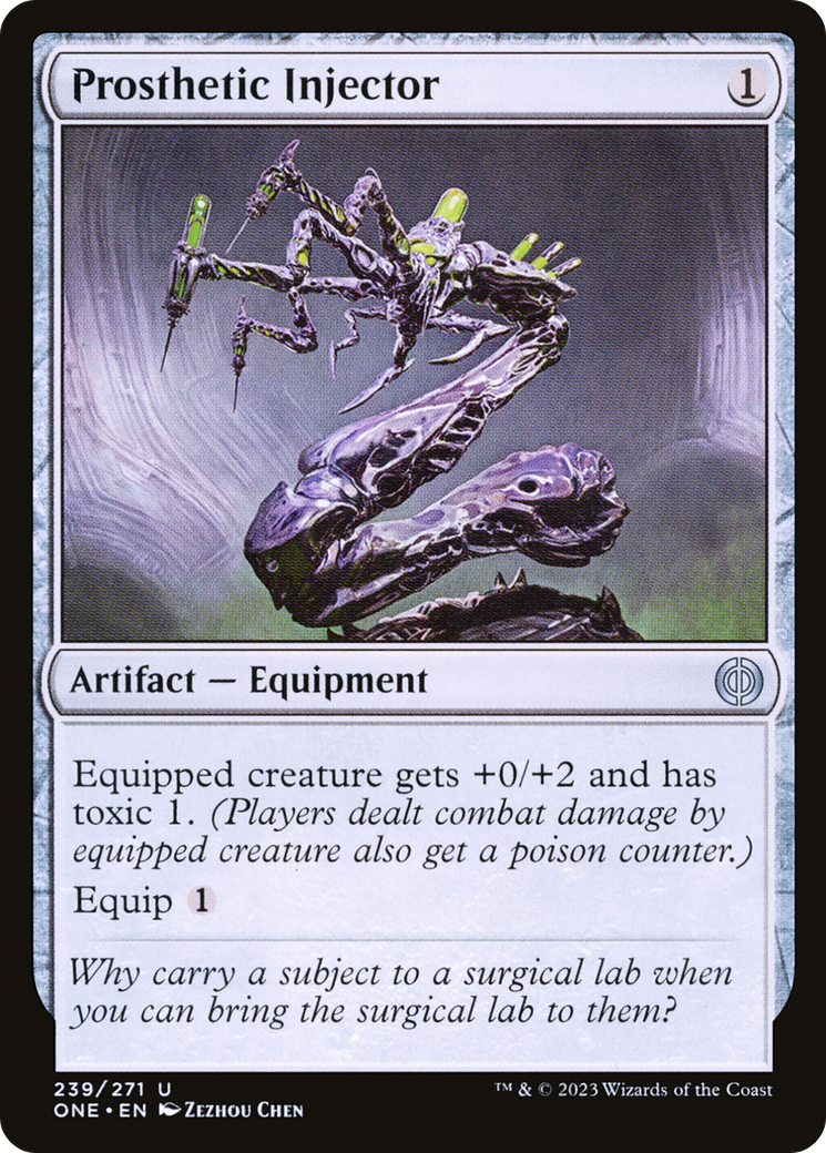 Prosthetic Injector [Phyrexia: All Will Be One] | Jack's On Queen