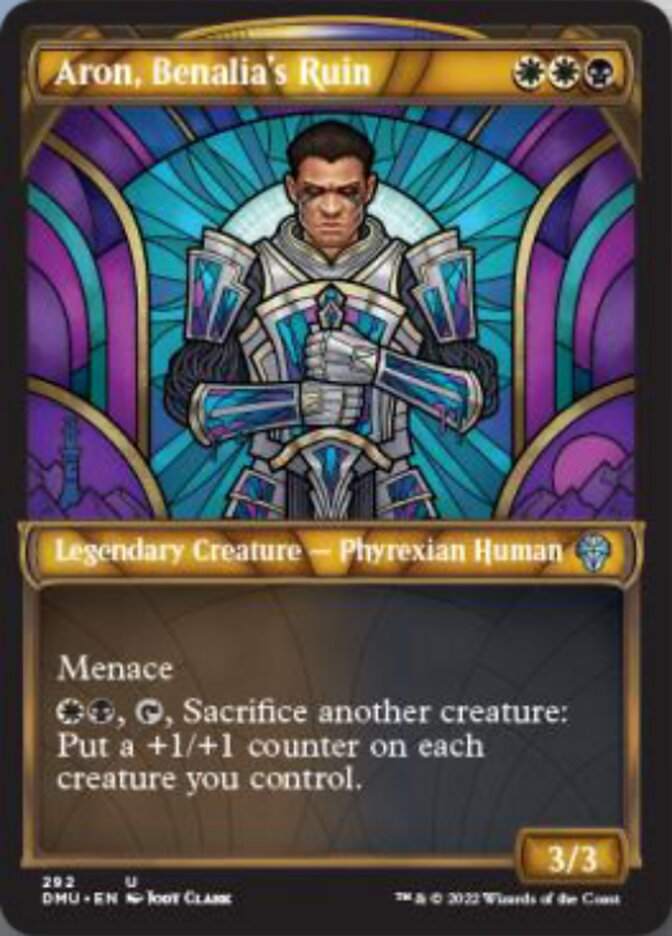 Aron, Benalia's Ruin (Showcase) [Dominaria United] | Jack's On Queen