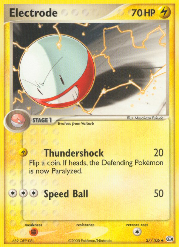 Electrode (27/106) [EX: Emerald] | Jack's On Queen