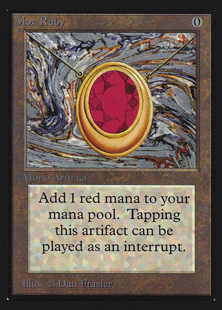 Mox Ruby (IE) [Intl. Collectors’ Edition] | Jack's On Queen