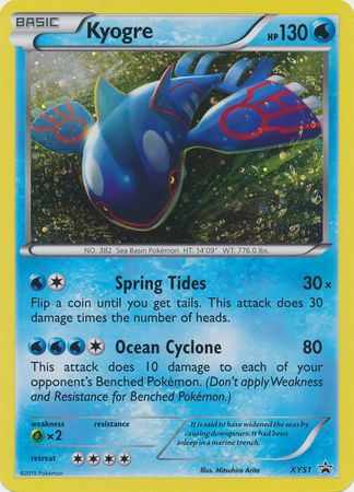 Kyogre (XY51) (Jumbo Card) [XY: Black Star Promos] | Jack's On Queen
