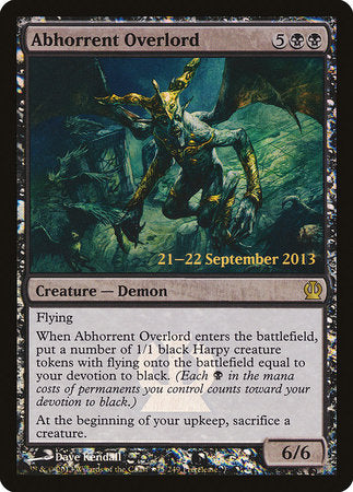 Abhorrent Overlord [Theros Promos] | Jack's On Queen