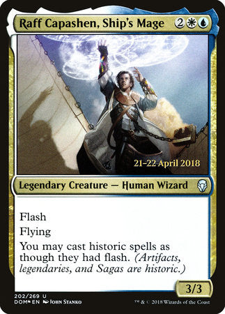 Raff Capashen, Ship's Mage [Dominaria Promos] | Jack's On Queen