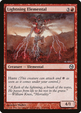 Lightning Elemental [Duels of the Planeswalkers] | Jack's On Queen