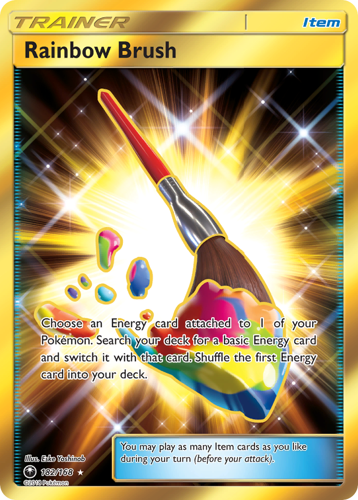 Rainbow Brush (182/168) [Sun & Moon: Celestial Storm] | Jack's On Queen