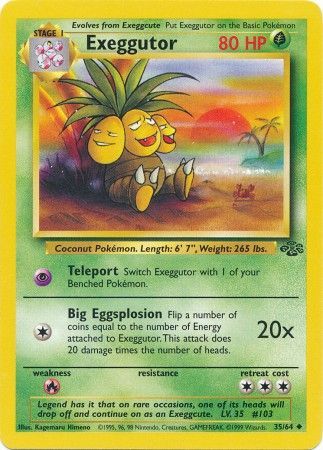 Exeggutor (35/64) [Jungle Unlimited] | Jack's On Queen