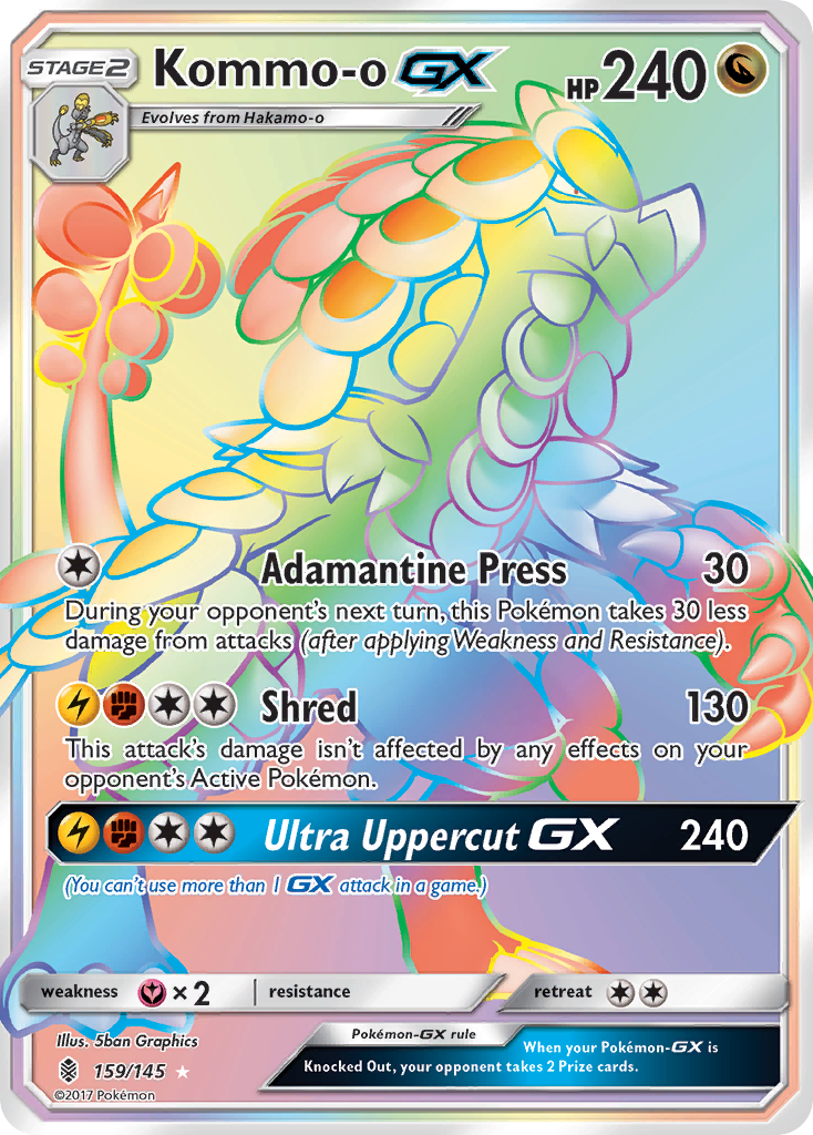 Kommo-o GX (159/145) [Sun & Moon: Guardians Rising] | Jack's On Queen