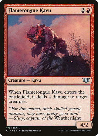 Flametongue Kavu [Commander 2014] | Jack's On Queen