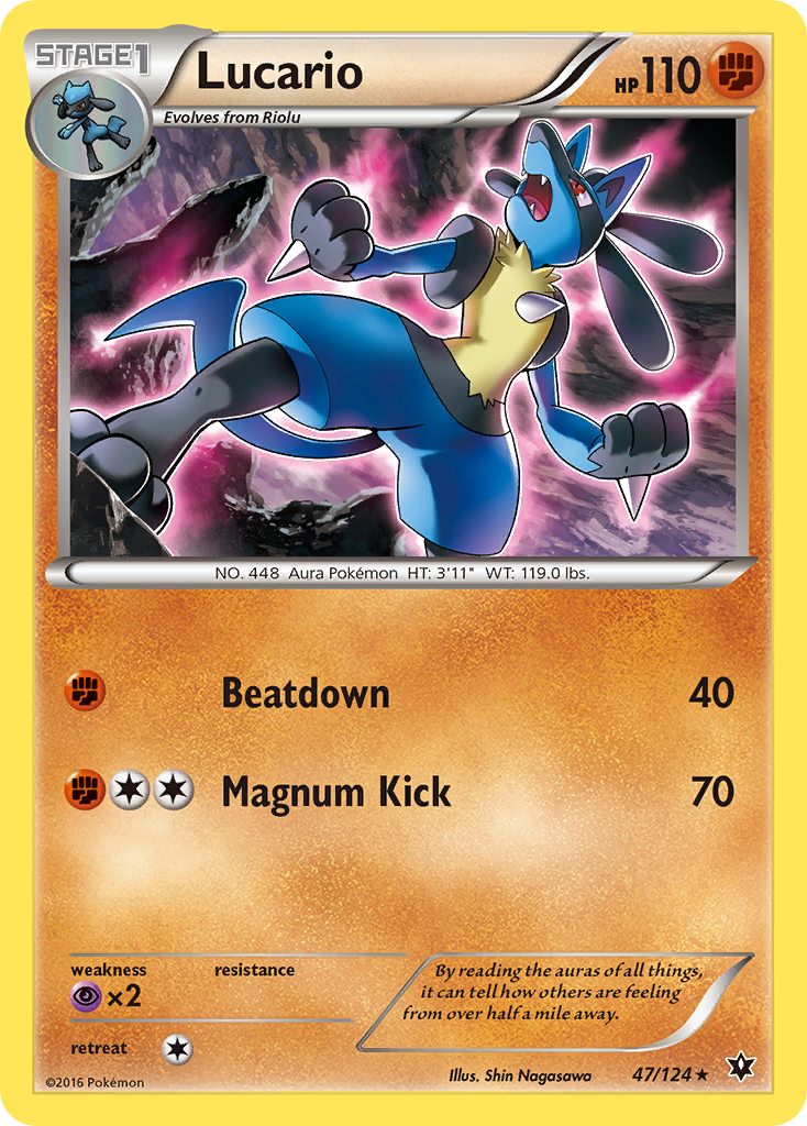 Lucario (47/124) [XY: Fates Collide] | Jack's On Queen