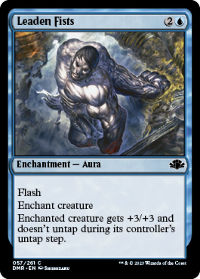 Leaden Fists [Dominaria Remastered] | Jack's On Queen