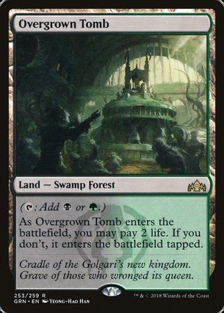 Overgrown Tomb [Guilds of Ravnica] | Jack's On Queen