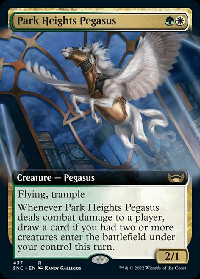Park Heights Pegasus (Extended Art) [Streets of New Capenna] | Jack's On Queen