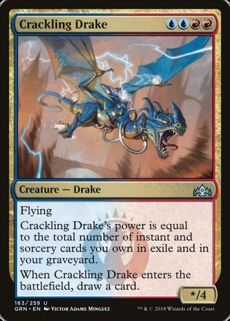 Crackling Drake [Guilds of Ravnica] | Jack's On Queen