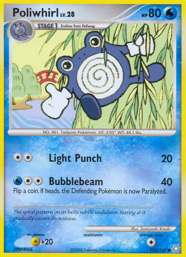 Poliwhirl (115/146) [Diamond & Pearl: Legends Awakened] | Jack's On Queen