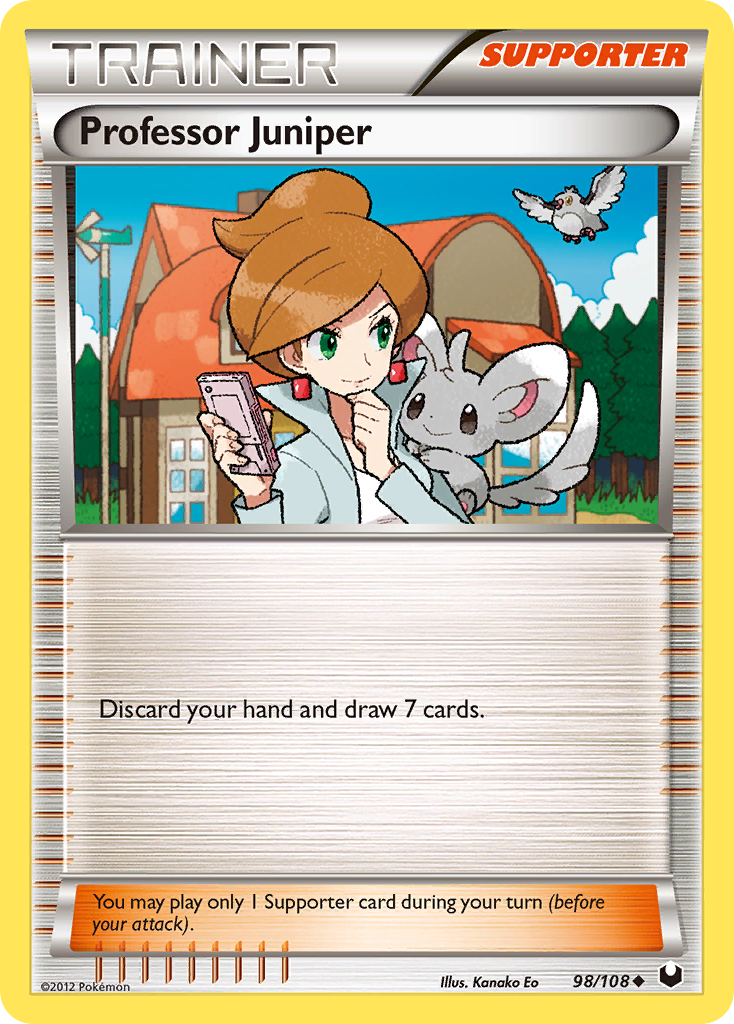 Professor Juniper (98/108) [Black & White: Dark Explorers] | Jack's On Queen