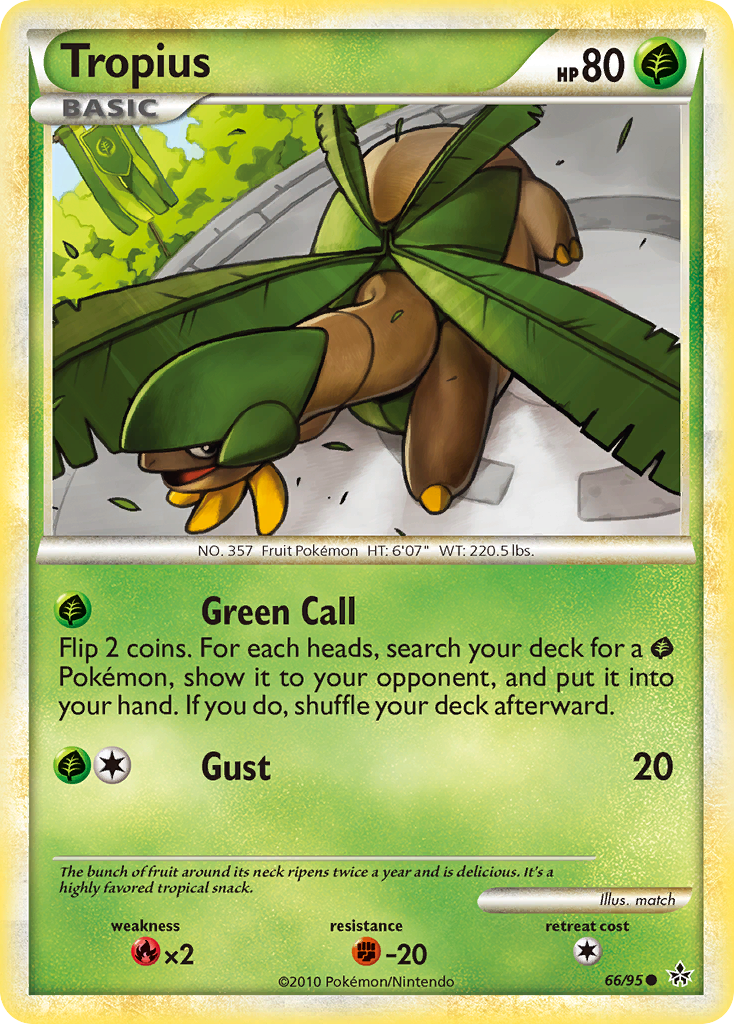 Tropius (66/95) [HeartGold & SoulSilver: Unleashed] | Jack's On Queen