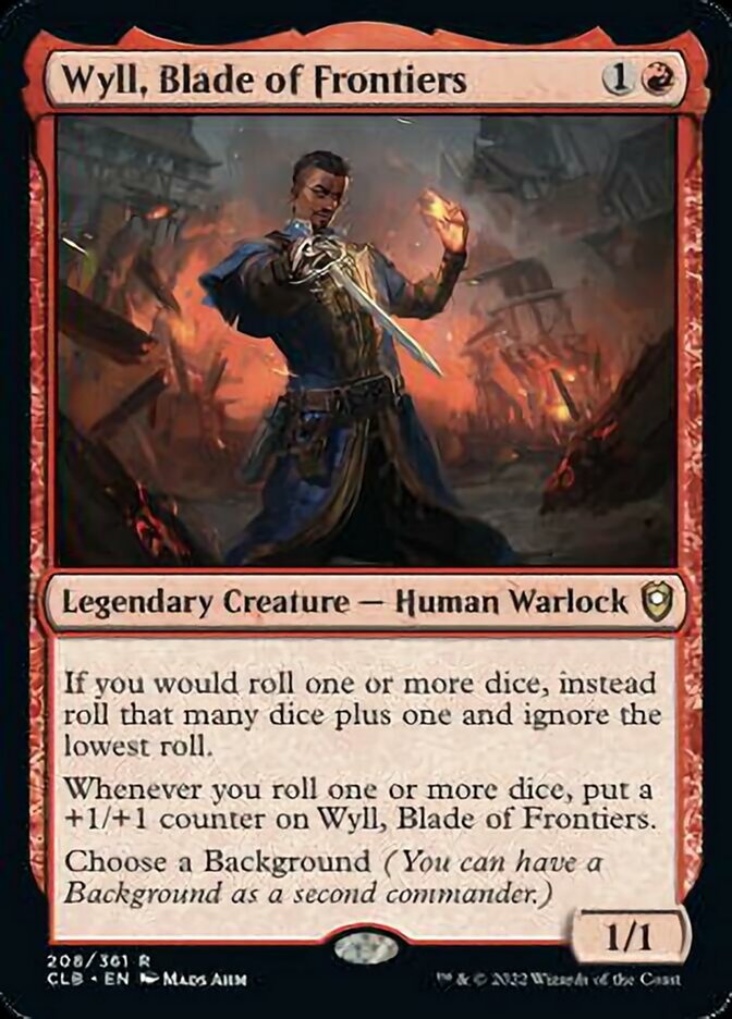 Wyll, Blade of Frontiers [Commander Legends: Battle for Baldur's Gate] | Jack's On Queen